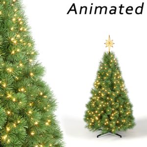 Christmas Tree With Animated Lights - 5 Feet