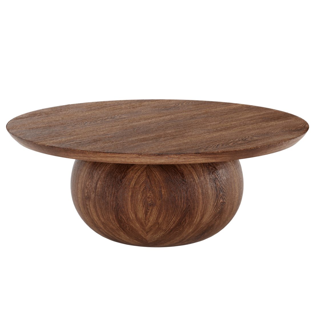 Wood Coffee Table West Elm - 3D Model for VRay, Corona