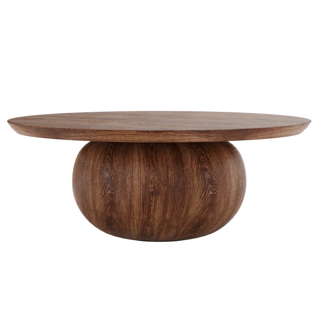 Wood Coffee Table West Elm - 3D Model for VRay, Corona