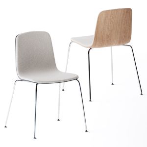 Upholstered Stackable Chair Aavo By Arper