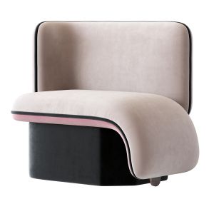 Elefante Armchair, Upholstered