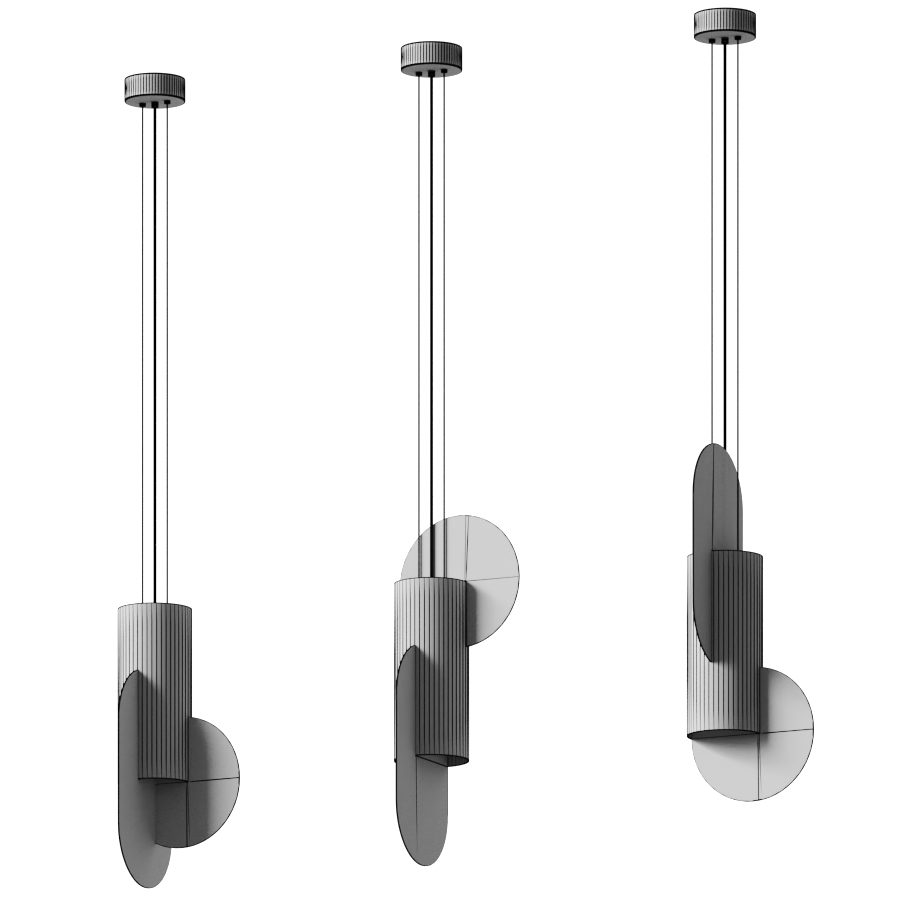 Noom Suprematic Three Cs5 3D Model For VRay Corona