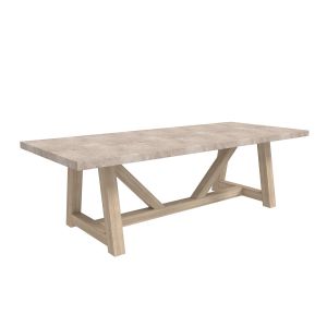Restoration Hardware French Beam Concrete  Table