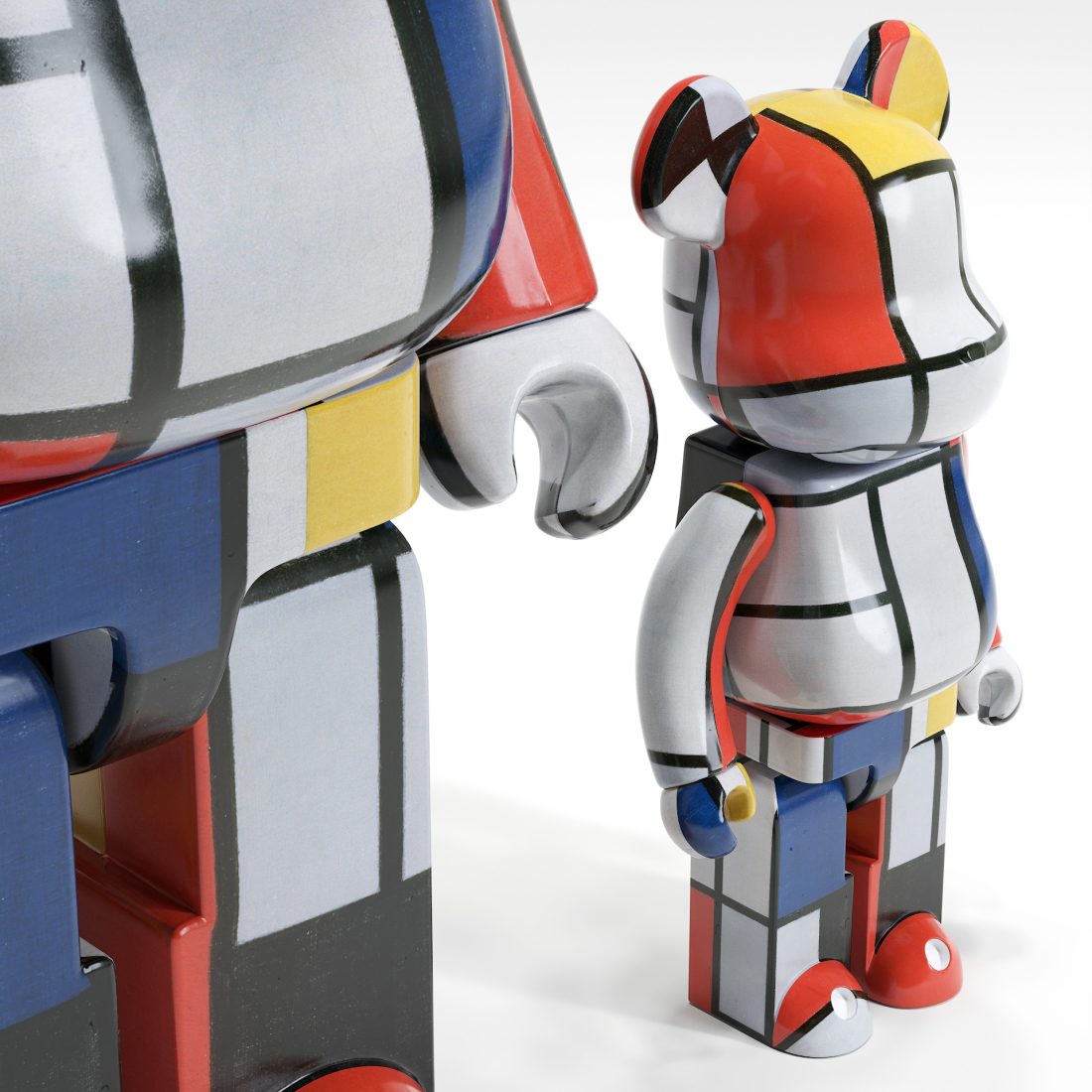 Bearbrick / Piet Mondrian 3D Model for VRay, Corona | CGMood