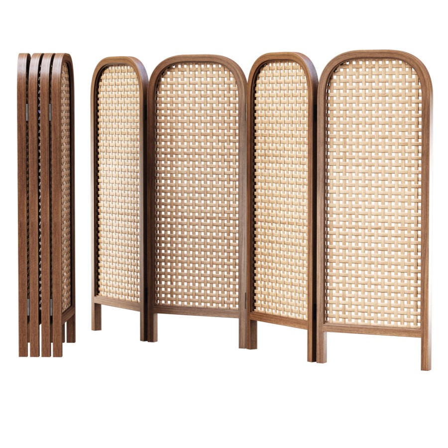 Screen Rattan Mesh Sofia Decorative Rattan Screen 3D Model for Corona | CGMood