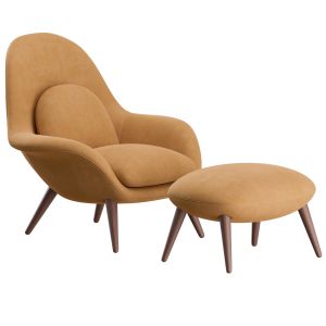 Swoon Lounge Chair By Fredericia
