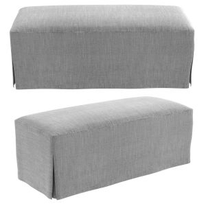 Pacific West  Furniture Ottoman Bench Style 102