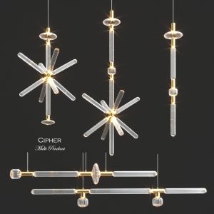Cipher Multi Pendant Collection By Lasvit