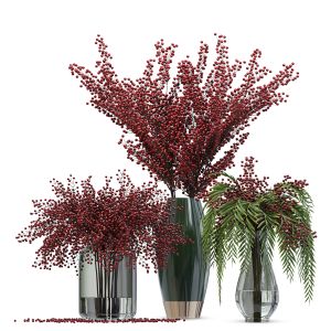 Bouquet Berries Vases