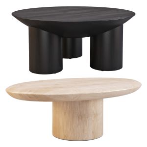 Crate And Barrel: Pacific And Tom - Coffee Tables