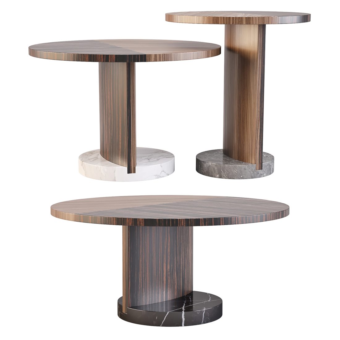 Porada: Leaf - Coffee And Side Tables 3D Model for Corona | CGMood