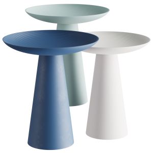 Minimalist Pedestal Side Table