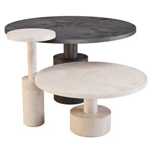 Baxter: Pilar - Coffee And Side Table Set 02