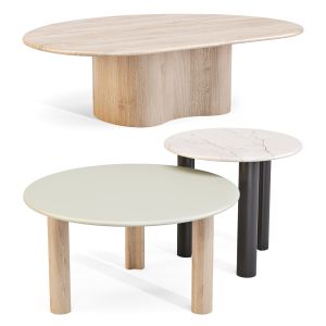 Arper: Ghia - Coffee And Side Tables Set 02