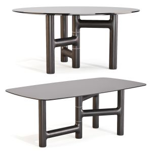 Bonaldo: Pivot - Dining Tables Set 01