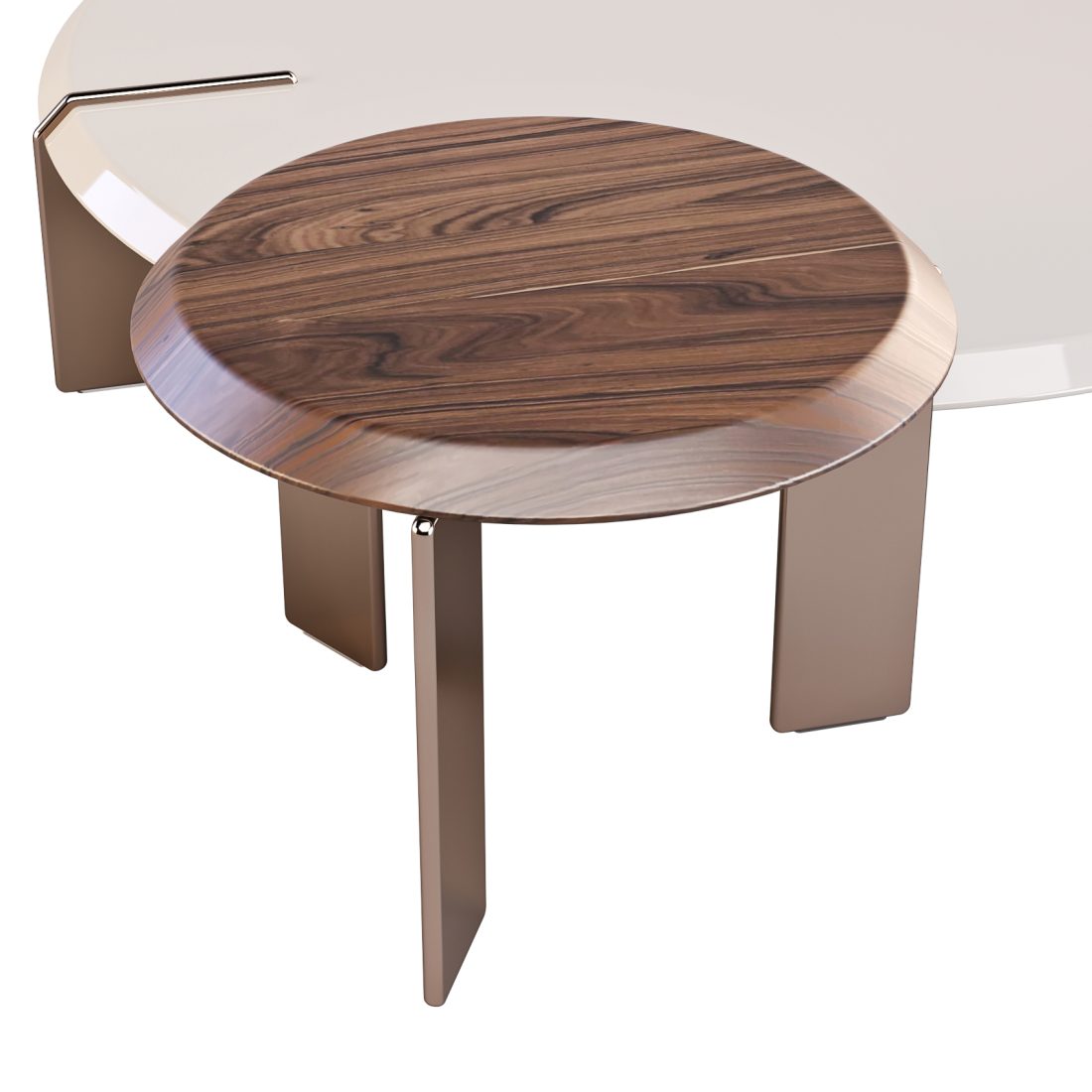 Keel - Coffee And Side Tables Set 01 3D Model for Corona | CGMood
