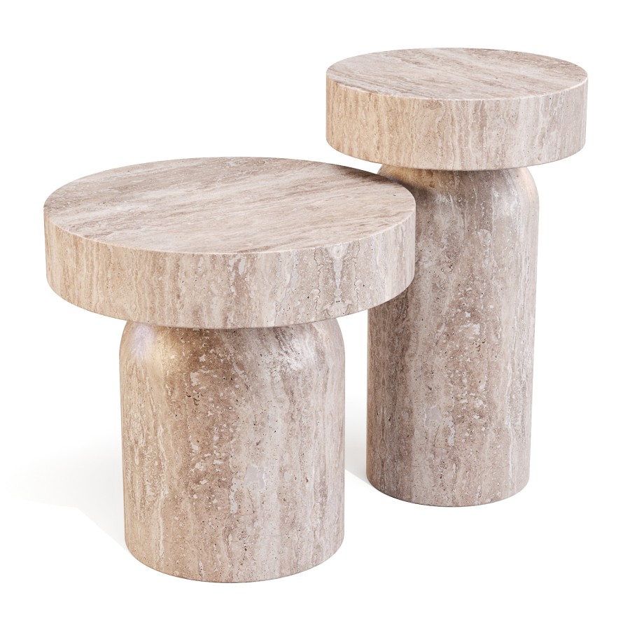 Lema: Francis - Coffee And Side Table 3D Model for Corona | CGMood