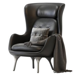 Ro Easy Chair Leather