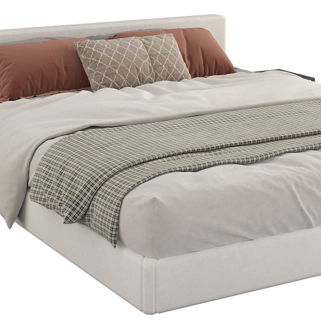Flexform Ground Bed 3D Model for VRay, Corona | CGMood