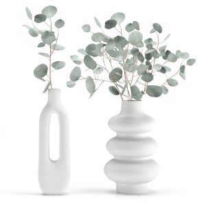 Eucalyptus in a Vase Set1