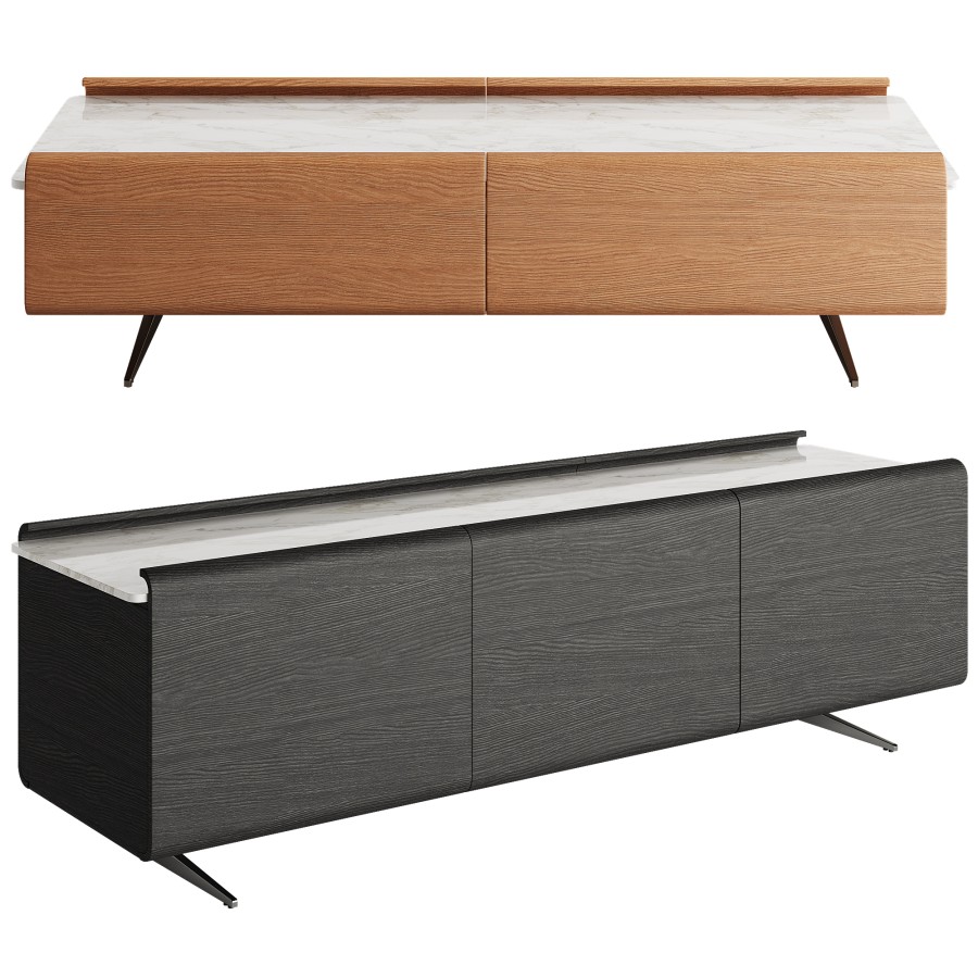 Flexform Earl Sideboard 3D Model For Corona flexform-earl-sideboard-3d-model-for-corona