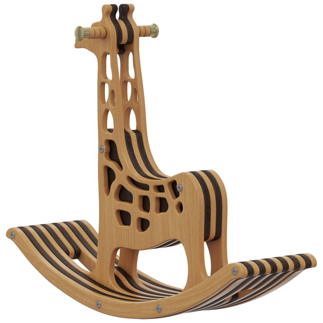 Home Concept Giraffe Rocking Chair 3D Model for VRay | CGMood