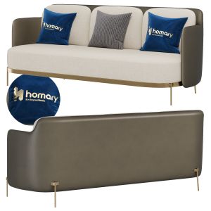 Modern Mid Century Upholstered Sofa By Homary