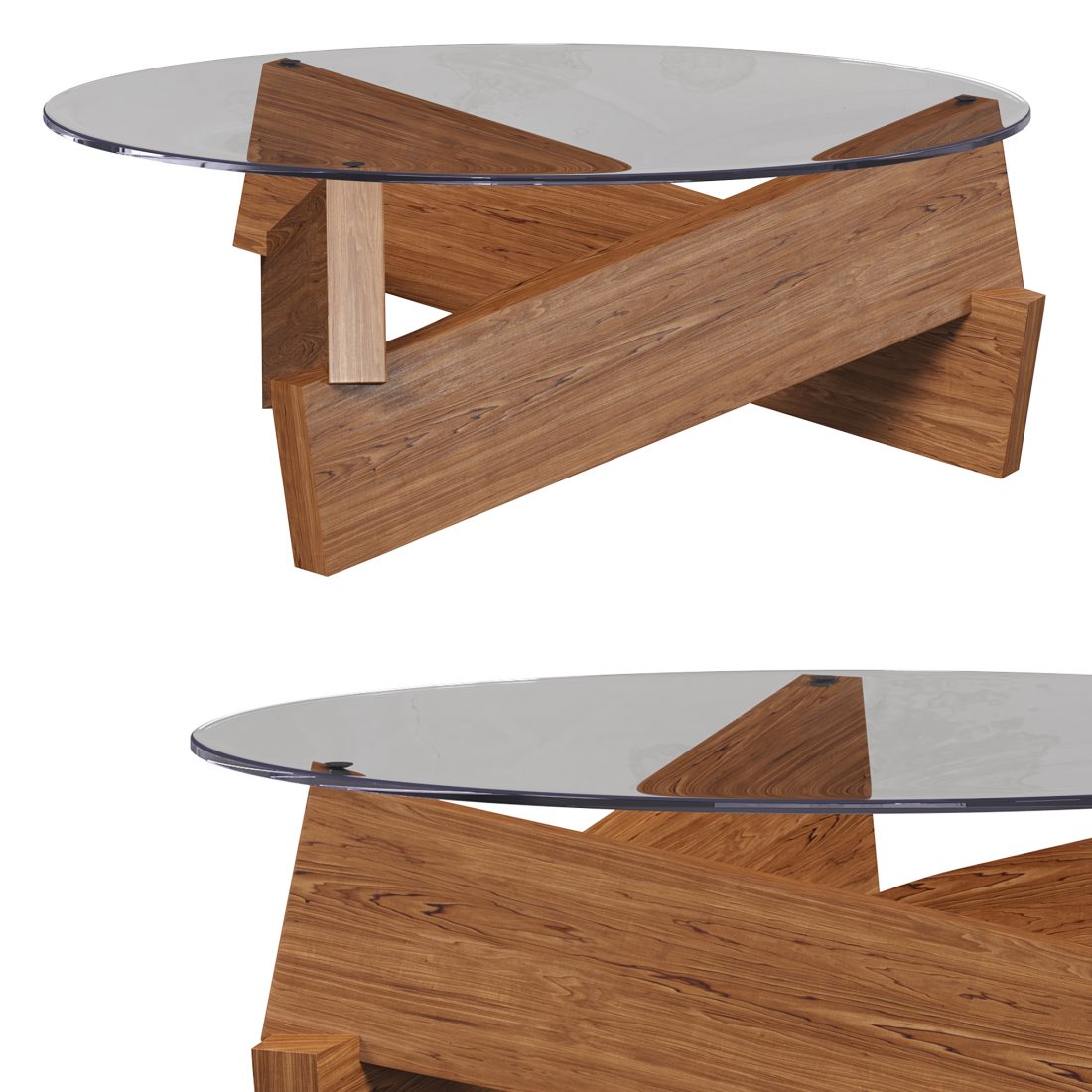 Round Coffee Table By Homary 3D Model for Corona | CGMood