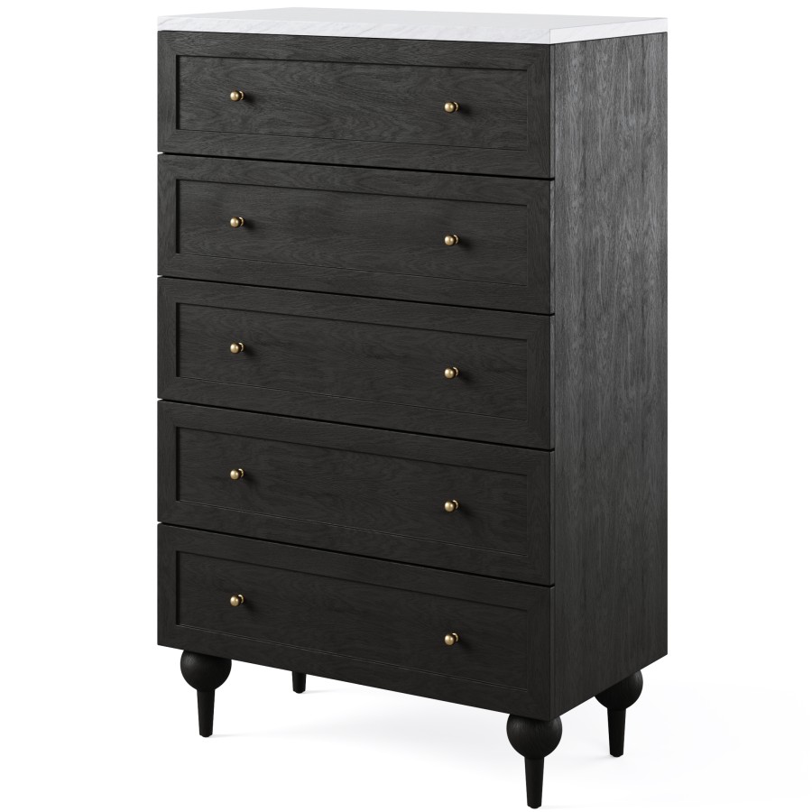 Fern Tallboy Dresser By Anthropologie 3D Model for VRay, Corona | CGMood