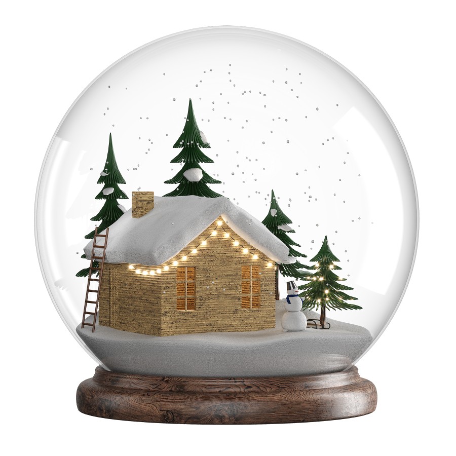 Snow Globe 3D Model for Corona | CGMood