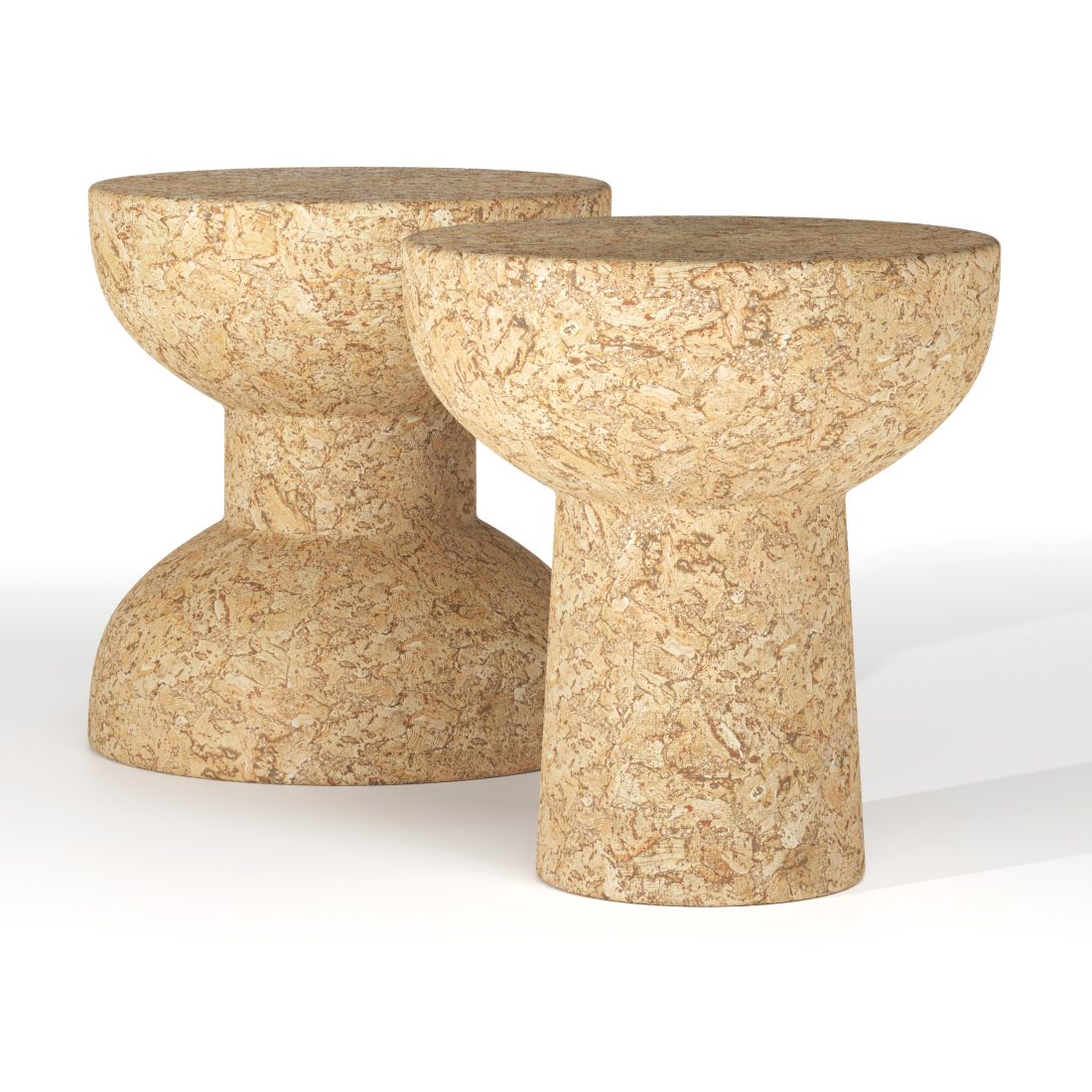 Cork Family Side Tables By Vitra 3D Model for VRay, Corona | CGMood