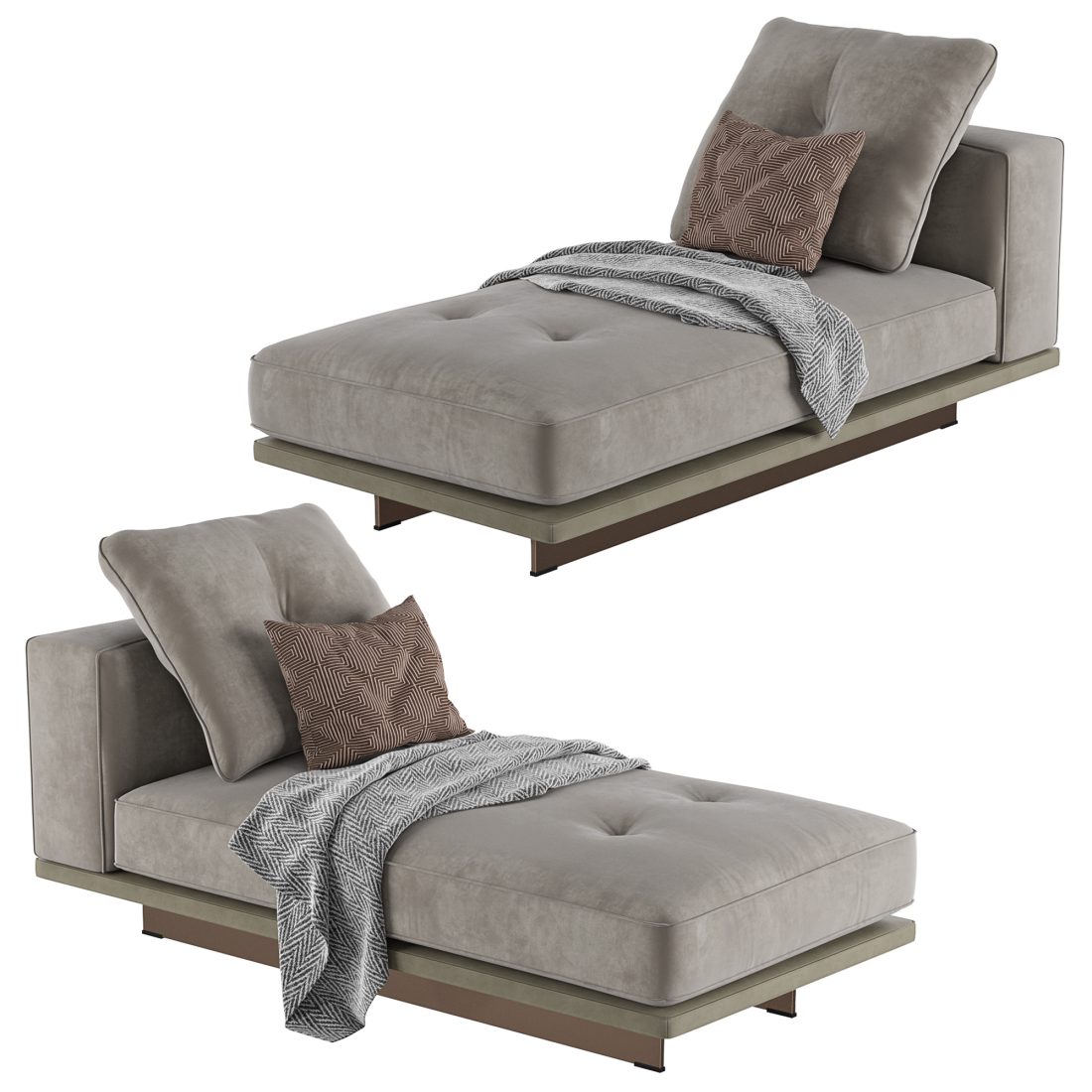 Couch Dylan 3D Model for VRay, Corona | CGMood