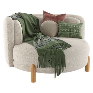 Family Oversized Sherpa Chair