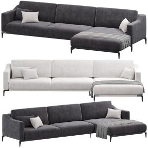 Handy Modular Sofa With Dual Layout By Lazzoni Fur