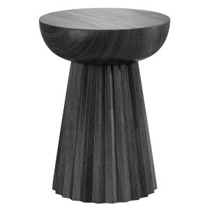 Plisse Wood Side Table By Vicaldesign