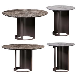 Marble Side Coffee Table  By Bodema