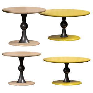 Contemporary Turned Table Clessidra By Bodema