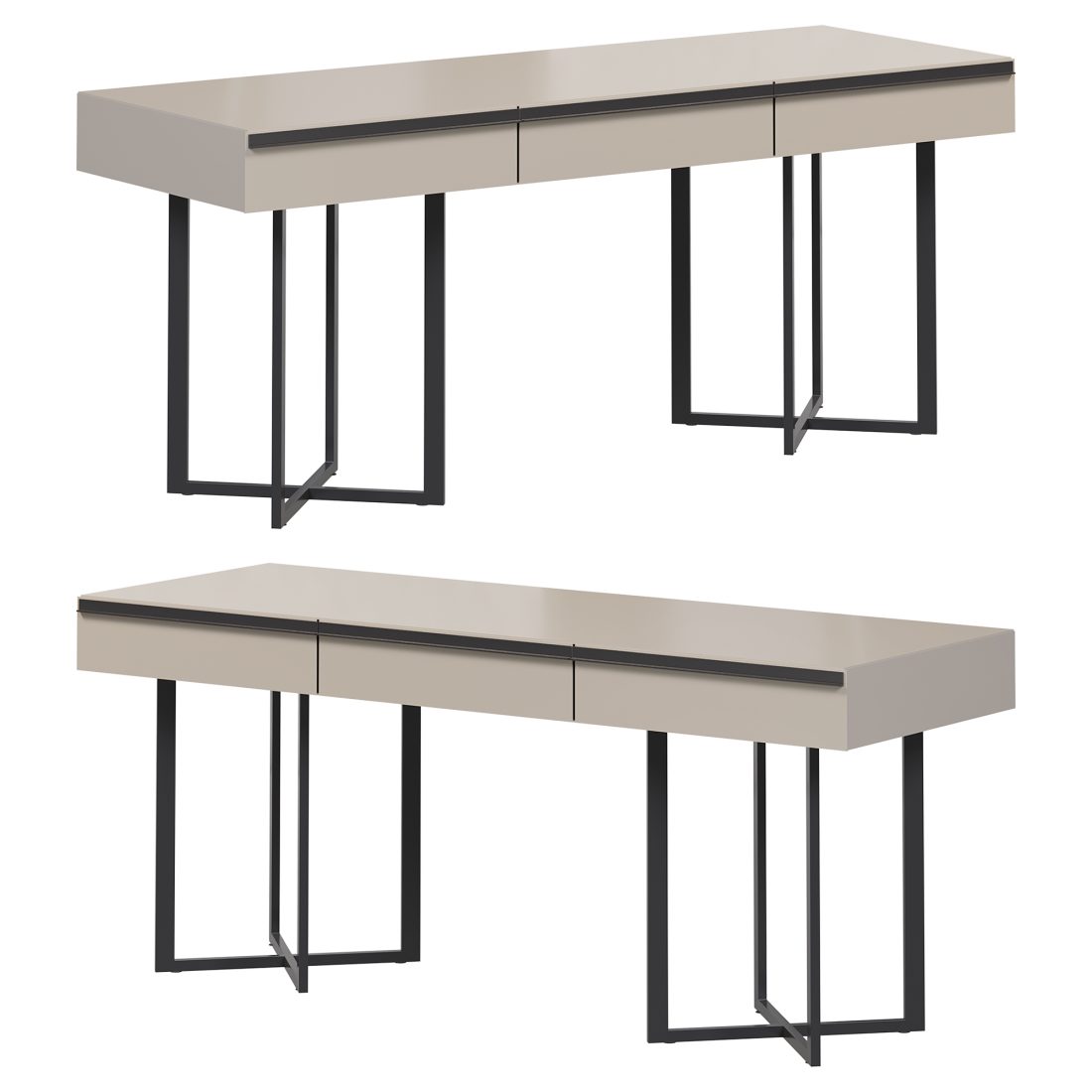 Canaletto Walnut Console Table By Bodema 3D Model for Corona | CGMood