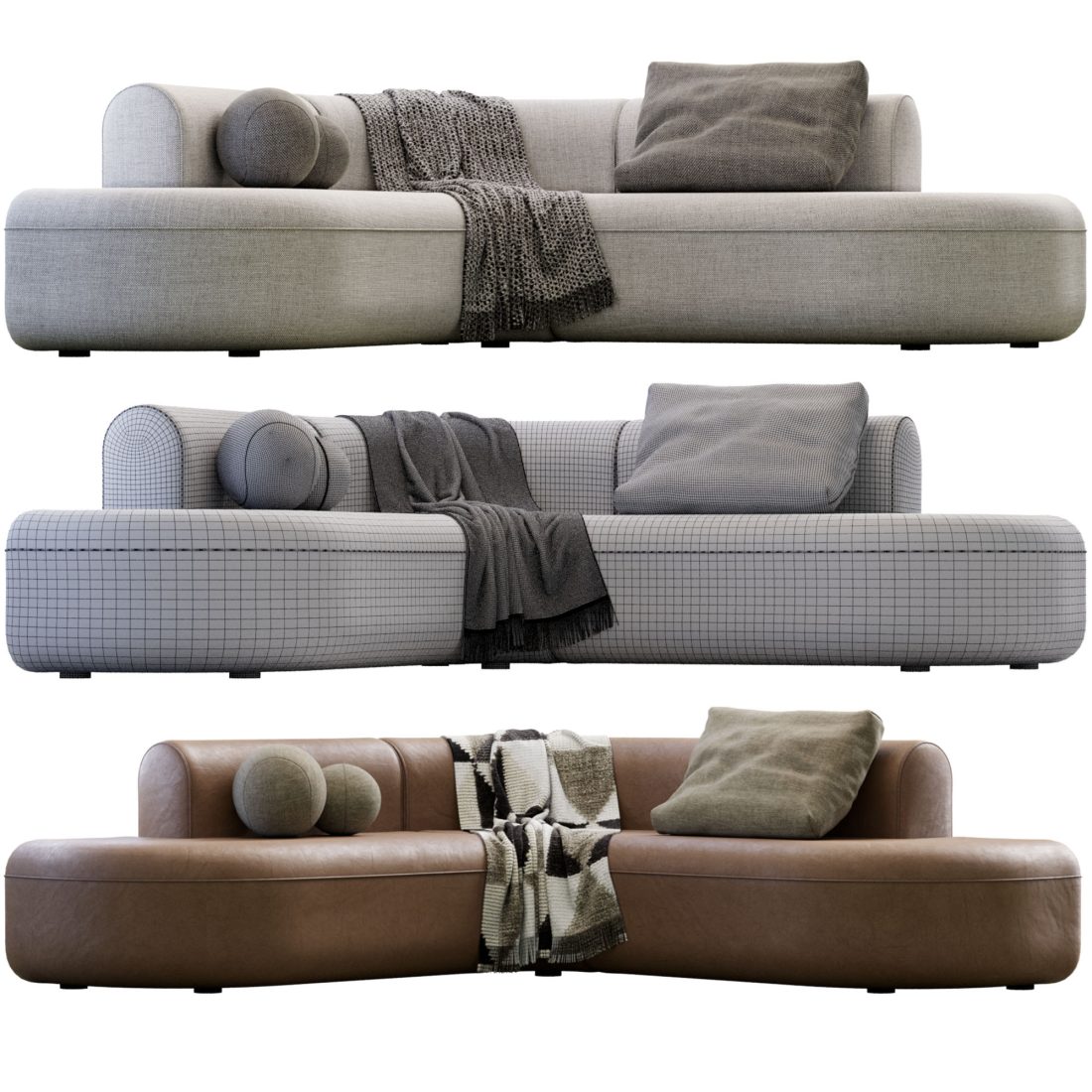 Sofa Artiko 3D Model for Corona | CGMood