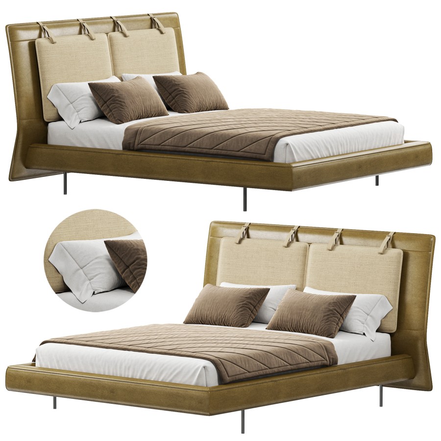 A Box Bed By Twils - 3D Model for Corona