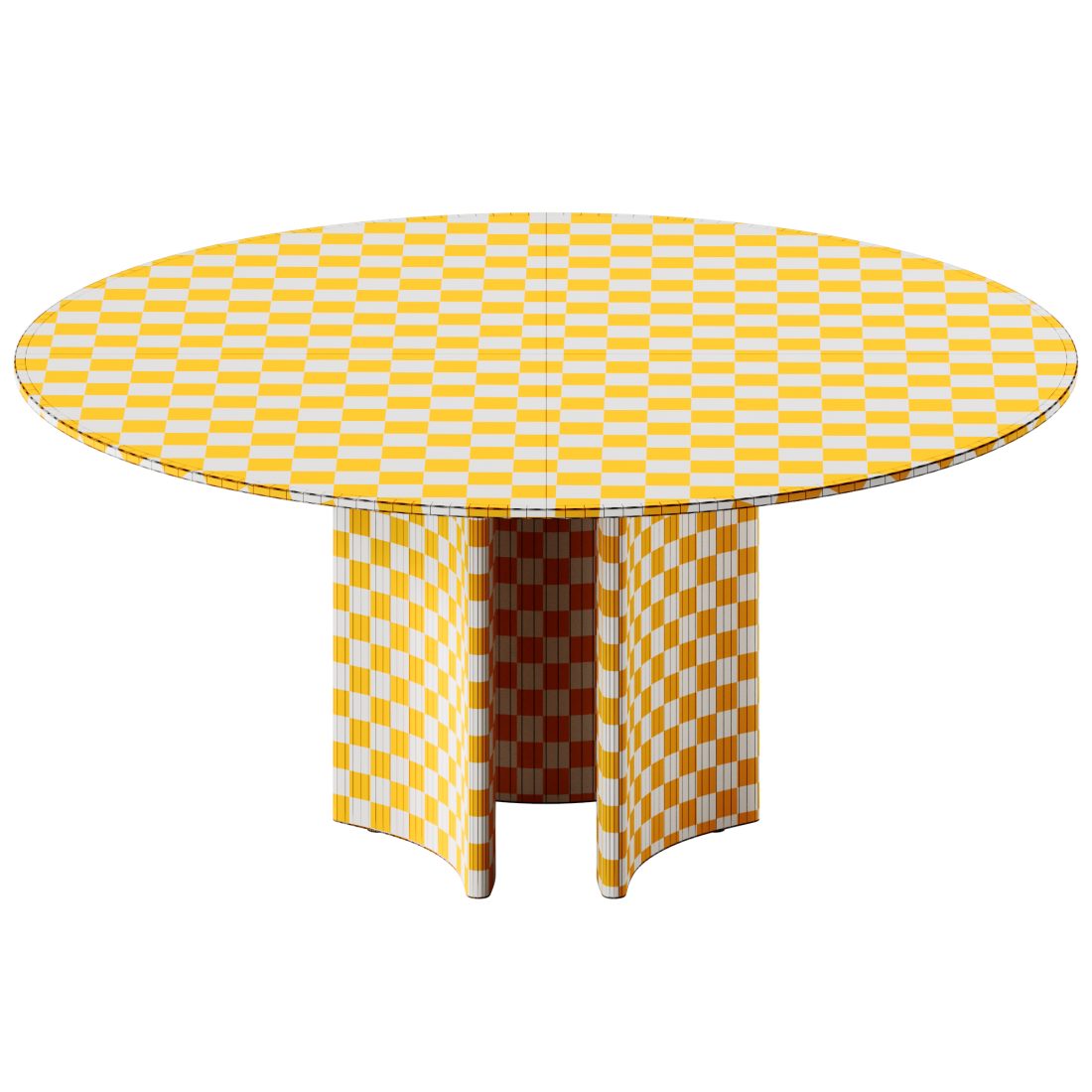 Alan Round Glass Dining Table By Porada 3D Model for Corona | CGMood