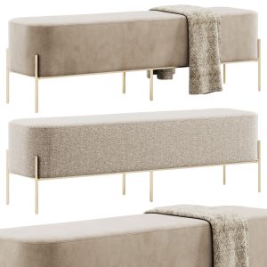 Harper Upholstered Bench 1400mm By Westwing