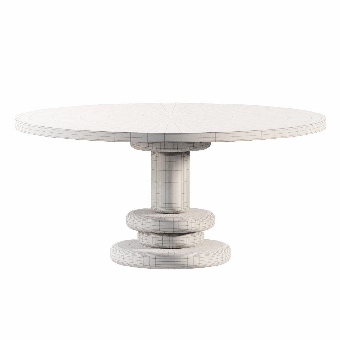 Nova Round Dining Table 3D Model for Corona | CGMood