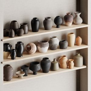 Set Of Decorative Vases_001