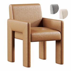 Amur Leather Arm Chair