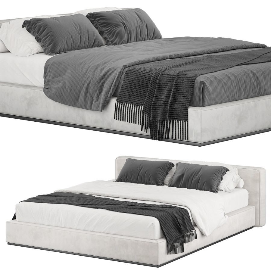 Flexform Ground Bed 3D Model for VRay, Corona | CGMood