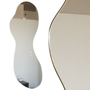 Edge - Large Frameless Full Length Pond Mirror