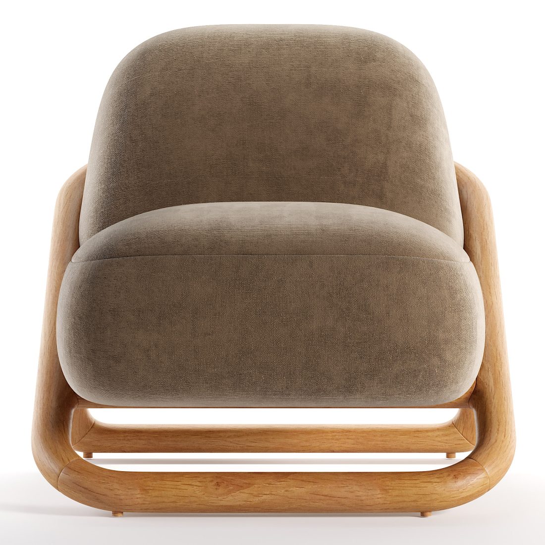 Ezra Chair - 3D Model for Corona