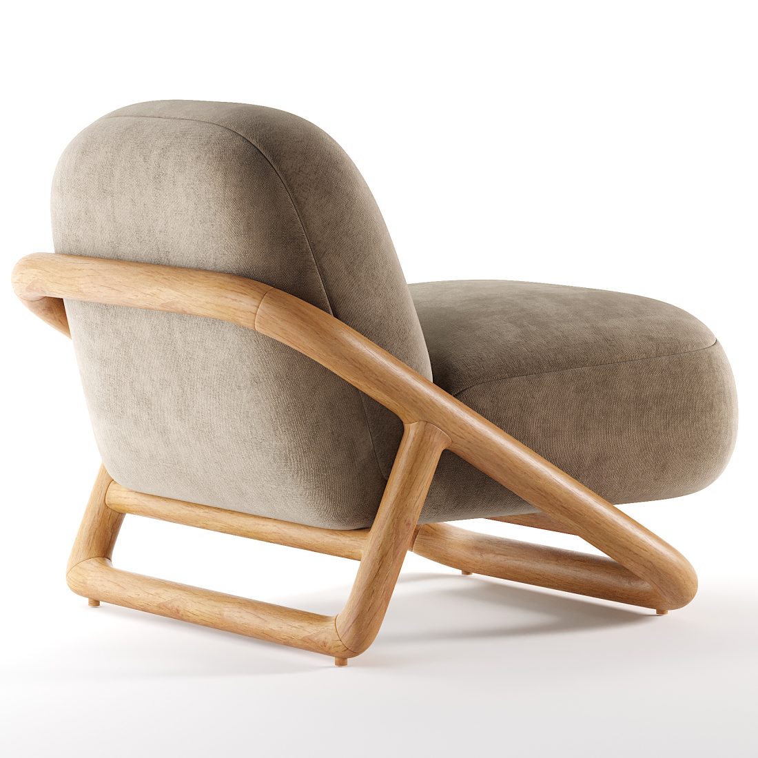 Ezra Chair - 3D Model for Corona