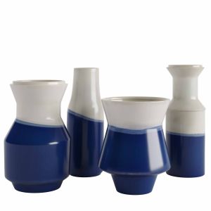 Dipped Blue Vases